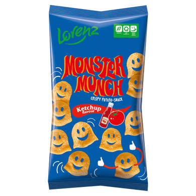 Lorenz Monster Munch ketchup ízű burgonyasnack