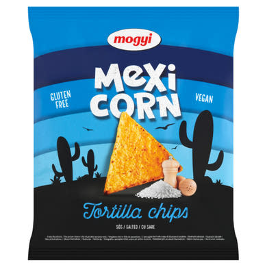 Mogyi Mexicorn Sós Tortilla Chips - gluténmentes, vegán