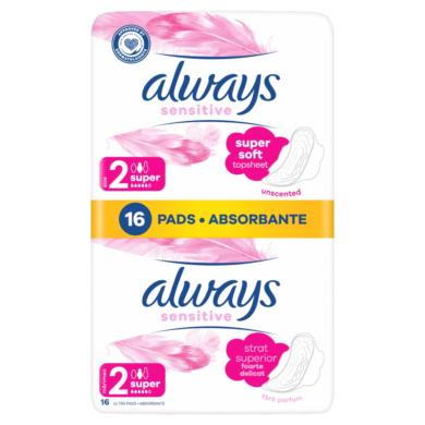 Always Ultra Sensitive Super Plus Egészségügyi Betét (2-es Méret)