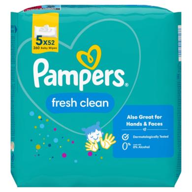 Pampers Fresh Clean nedves törlőkendő