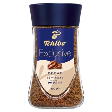 Tchibo Exclusive Decaf koffeinmentes instant kávé