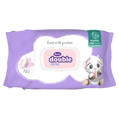 Violeta Double Care hidratáló törlőkendők kecsketej kivonattal