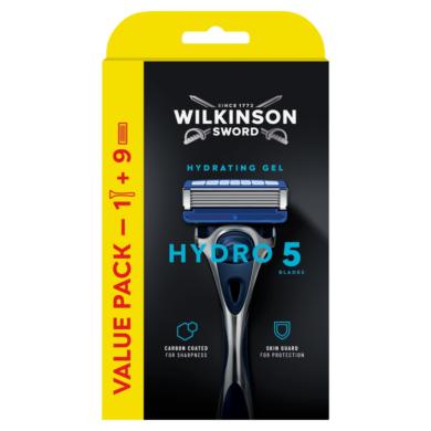 Wilkinson Hydro 5 borotva + 9 borotvabetét 5 pengés