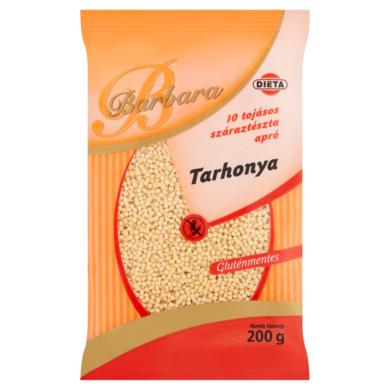 Barbara gluténmentes tarhonya