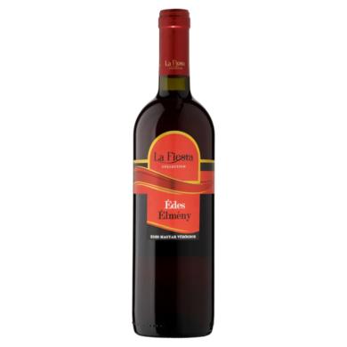 La Fiesta Édes Élmény Felső-Magyarországi cuvée édes magyar vörösbor 10%