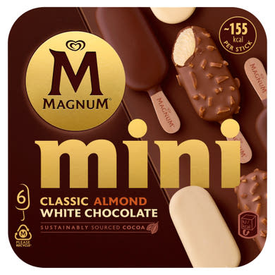 Magnum Mini Multipack vegyes jégkrém 6 x