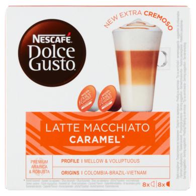 NESCAFÉ Dolce Gusto Latte Macchiato Caramel tej- és kávékapszula 8 csésze