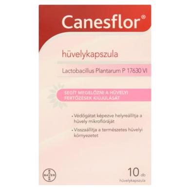 Canesflor probiotikus hüvelykapszula, pl. antibiotikum kúra után