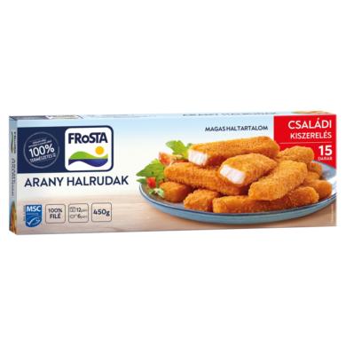 FRoSTA gyorsfagyasztott arany halrudak 15 db
