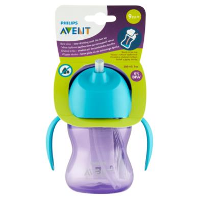 Philips Avent SCF796/02 Bendy szívószálas itatópohár 9 hónapos kortól 200 ml