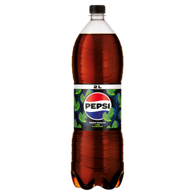 Pepsi Lime colaízű energiamentes szénsavas üdítőital édesítőszerekkel lime ízesítéssel
