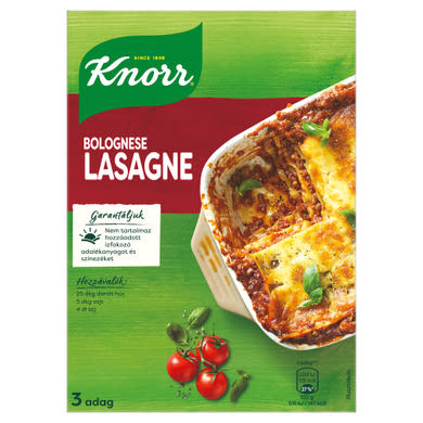 Knorr Fix lasagne tészta bolognai mártással