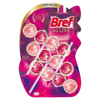 Bref Deluxe Delicate Magnolia WC frissítő 3 x