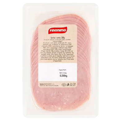 FINONIMO Sertés sonka, szeletelt, 200 g