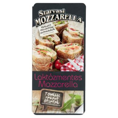 Szarvasi szeletelt laktózmentes mozzarella sajt