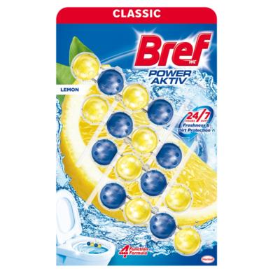 Bref Power Aktiv Lemon WC-frissítő 4 x