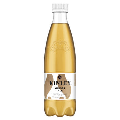 Kinley Ginger Ale szénsavas üdítőital gyömbér ízesítéssel