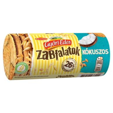 Győri Édes Zabfalatok kókuszos, zabpelyhes, omlós keksz