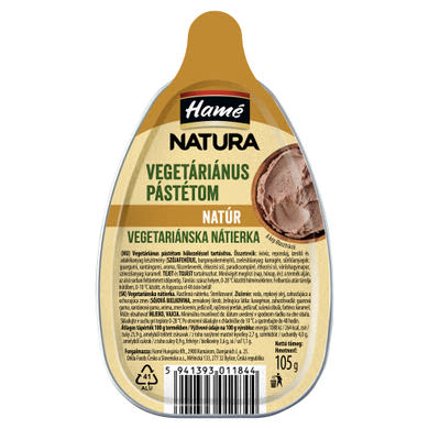 Hamé Natura vegetáriánus pástétom