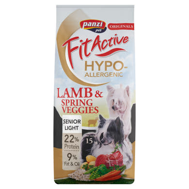 Panzi Fit Active Senior Hypoallergenic teljesértékű szárazeledel kutyák számára