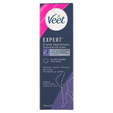 Veet Expert szőrtelenítő krém shea vajjal -