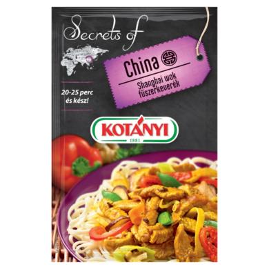 Kotányi Secrets of China Shanghai wok fűszerkeverék