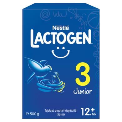 Nestlé Lactogen 3 Junior tejalapú anyatej-kiegészítő tápszer 12.+ hó
