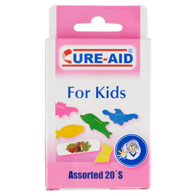 Cure-Aid sebtapasz gyermekeknek 20 db