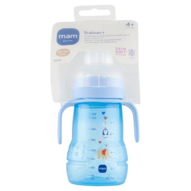MAM Trainer+ 220 ml-es tanulópohár 4 hónapos kortól