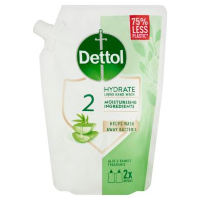 Dettol Aloe Vera és Bambusz folyékony szappan utántöltő