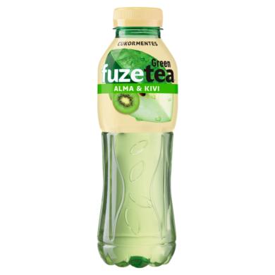 FUZETEA Zero energiamentes, szénsavmentes, alma és kivi ízű üdítőital zöld tea kivonattal