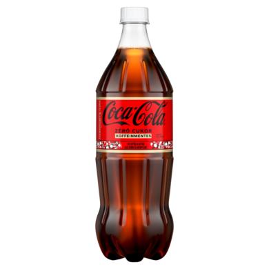 Coca-Cola Zero koffeinmentes, energiamentes szénsavas üdítőital édesítőszerekkel