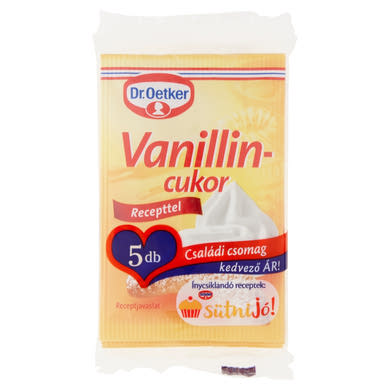 Dr. Oetker Vanillincukor 5 x