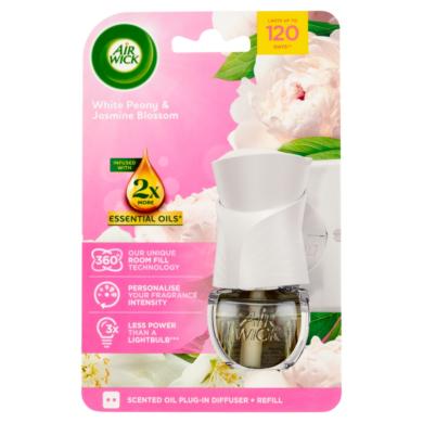 Air Wick White Peony & Jasmine Blossom elektromos légfrissítő készülék -