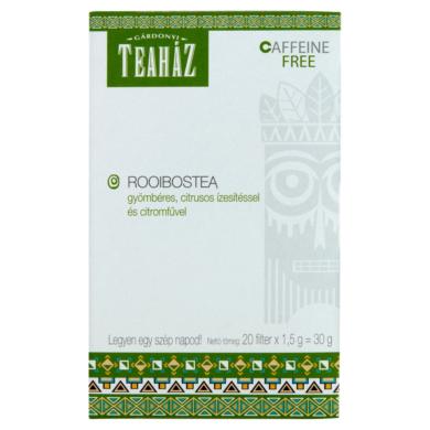 Gárdonyi Teaház Gyömbéres rooibos tea