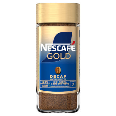 Nescafé Gold Decaf koffeinmentes azonnal oldódó kávé
