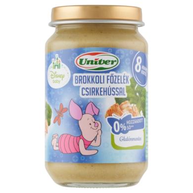 Univer brokkoli főzelék csirkehússal bébiétel 8 hónapos kortól