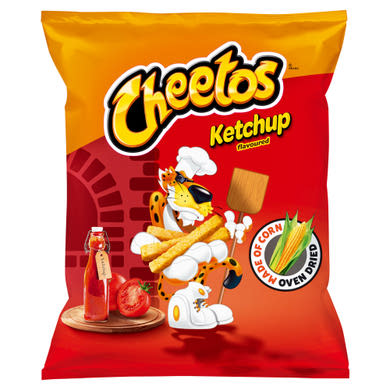 Cheetos ketchup ízesítésű kukoricasnack