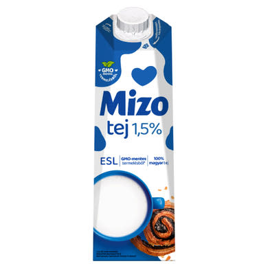 Mizo zsírszegény tej 1,5%