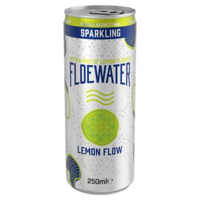 Floewater Lemon Flow citromízű szén-dioxiddal dúsított, ultraszűrt ivóvíz alapú ital
