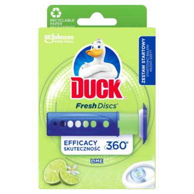 Duck Fresh Discs Lime WC-öblítő korong