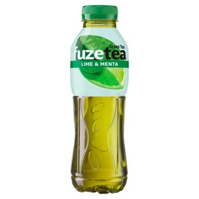 FUZETEA szénsavmentes lime- és mentaízű üdítőital zöldtea kivonattal