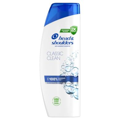 Head & Shoulders Classic Clean korpa elleni sampon napi használatra. Tiszta érzet,
