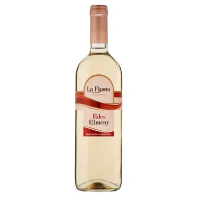 La Fiesta Édes Élmény Duna-Tisza közi cuvée édes magyar fehérbor 10%