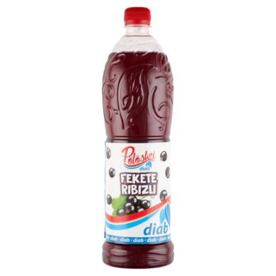 Pölöskei Diab fekete ribizli ízű szörp édesítőszerekkel
