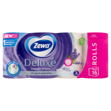 Zewa Deluxe Lavender Dreams toalettpapír 3 rétegű