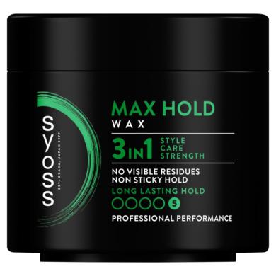 Syoss hajformázó wax Max Hold