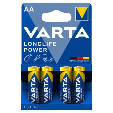 Varta Longlife Power AA LR6 1,5 V nagy teljesítményű alkáli elem