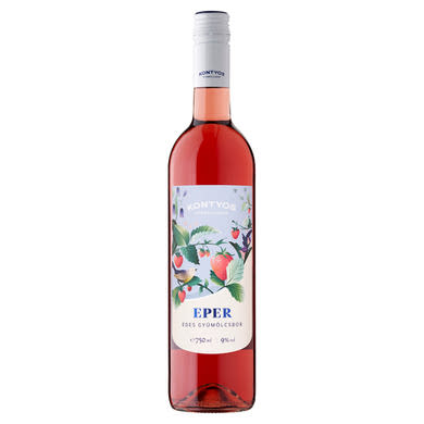 Kontyos édes alma-eperbor 9%