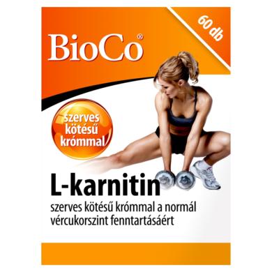 BioCo L-karnitin szerves krómmal kapszula